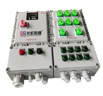 電伴熱防爆溫控箱 鑄鋁合金帶觀察視窗數(shù)顯溫度