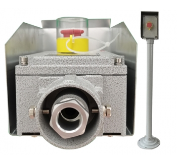 急停防爆操作柱帶防雨罩（戶外立式）