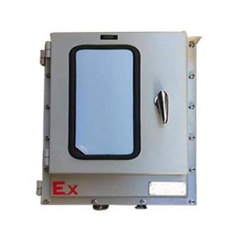 加裝防護(hù)門防爆配電箱 不銹鋼雙門防爆控制箱