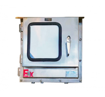 加裝防護(hù)門防爆配電箱 不銹鋼雙門防爆控制箱